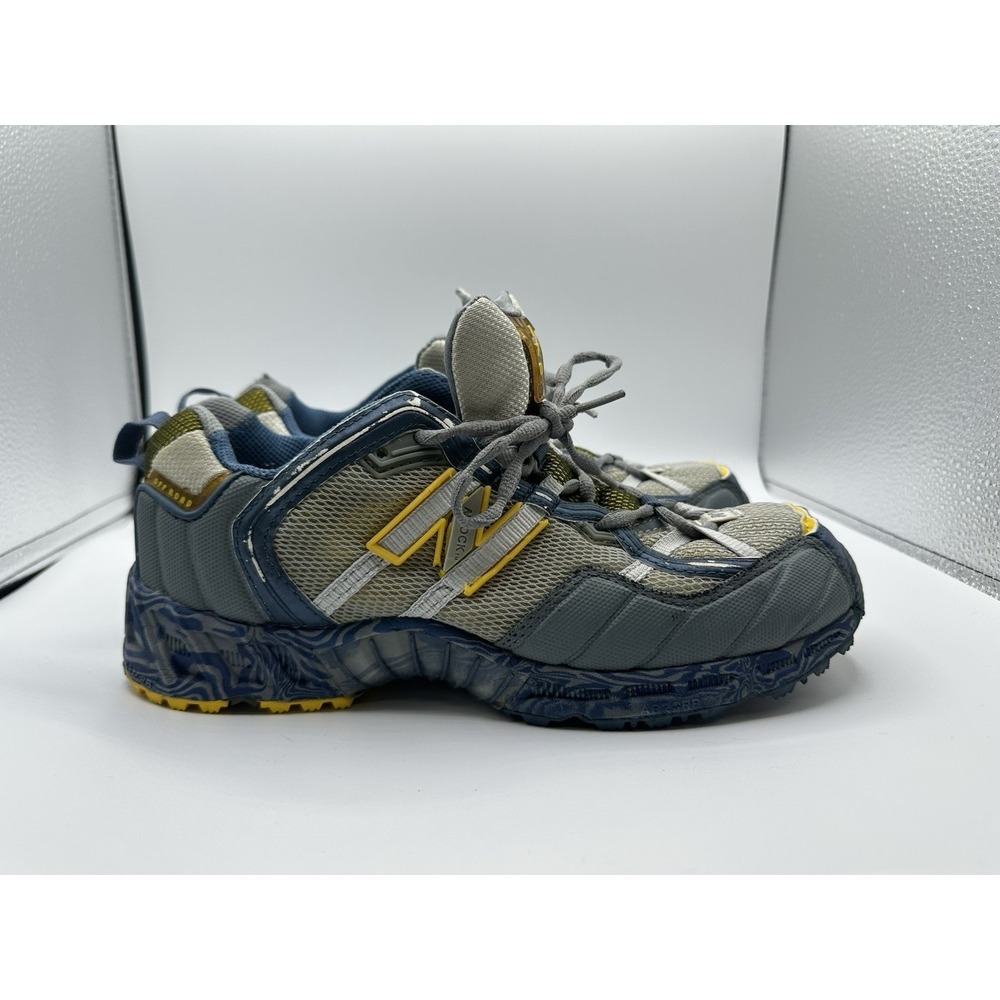 VTG New Balance 870 Mens Size 10 Shoes Gray Blue Off Road Lock Y2K Rare Sneakers